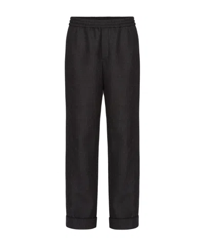 VALENTINO VALENTINO HIGH WAIST STRAIGHT LEG TROUSERS