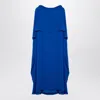 Valentino Garavani Electric Midi Dress In Navy