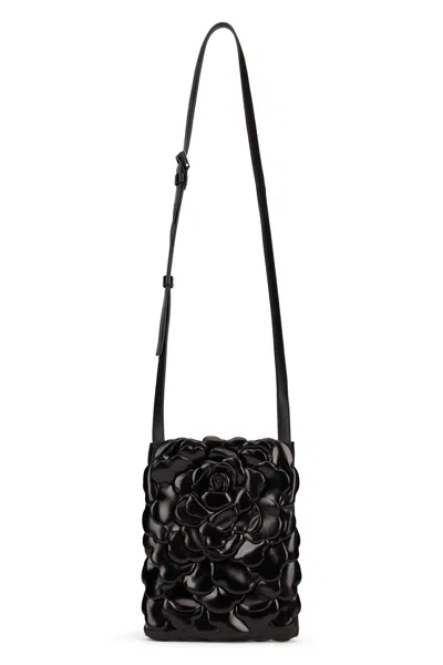 Valentino Garavani Elegant And Versatile Black Crossbody Bag