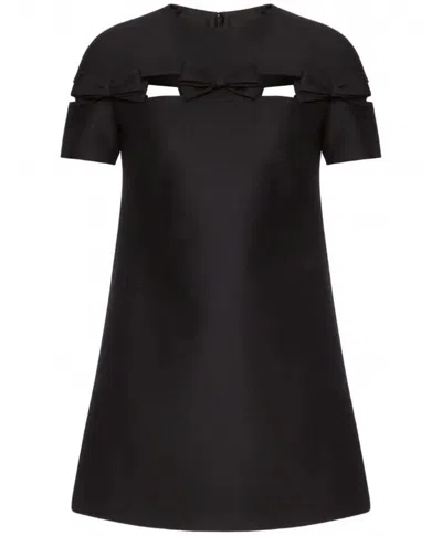 Valentino Elegant Black Cut-out Dress For Women – Fw23 Collection