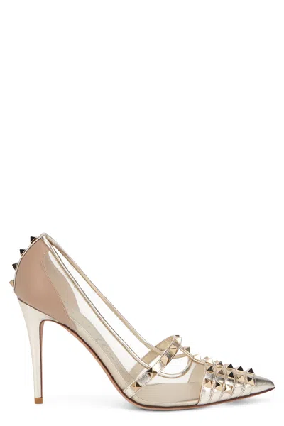 Valentino Garavani Elegant High-heeled Sophisticated Shoe In Multi