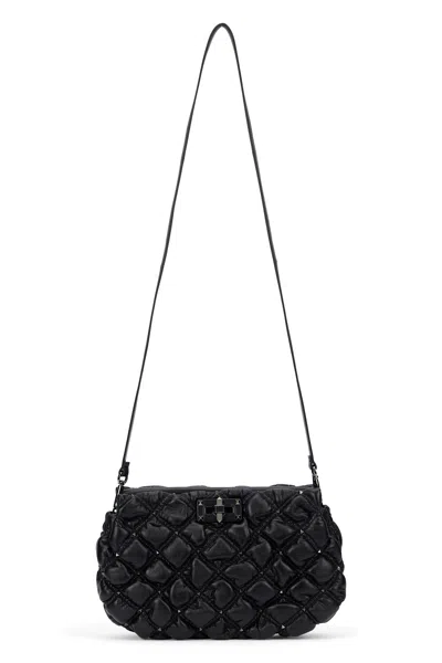 Valentino Garavani Elegant Versatile Black Crossbody Bag