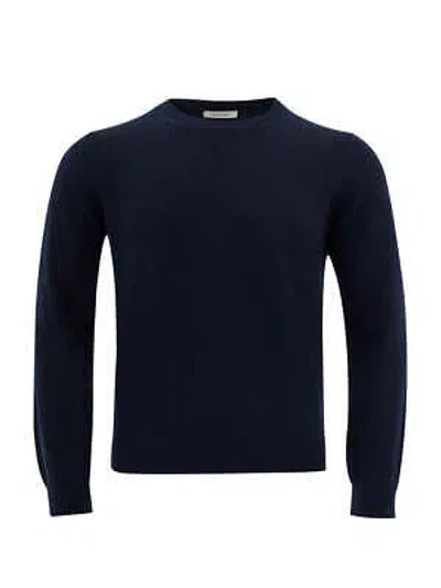 Pre-owned Valentino Eleganter Blauer Pullover Aus Einer Kaschmirmischung In Default