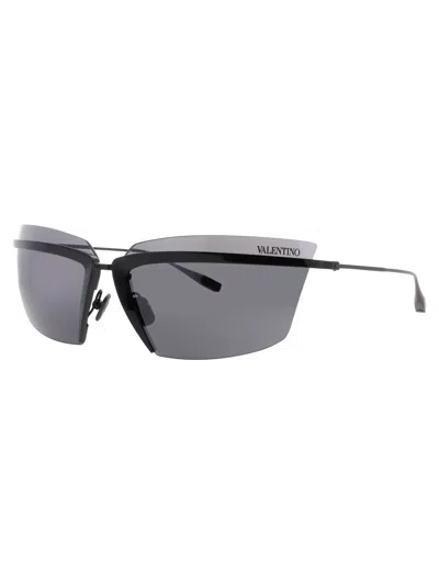 Valentino Elevated Unisex Lure Vls Sunglasses In Black