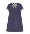 Valentino Knee Length Dress Short Sleeves In Blue