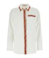Valentino Garavani White Poplin Shirt In White