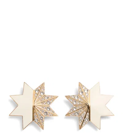 VALENTINO GARAVANI VALENTINO GARAVANI EMBELLISHED STAR EARRINGS