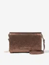 Valentino Ember Flap Bag In Brown