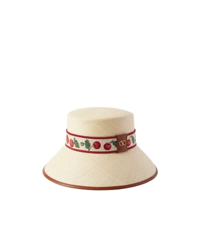 VALENTINO GARAVANI EMBROIDERED BUCKET HAT