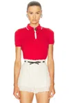 Valentino Top En Coton Avec Cerises En Crochet Femme Paris L In Multi