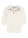 Valentino Embroidered Cotton Top