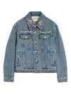 Valentino Denim Jackets Embroideries