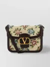 Valentino Borsa A Tracolla 9to5 In Tessuto Ricamato  Donna