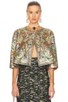Valentino Embroidered Jacket