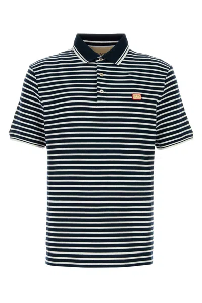 Valentino Embroidered Piquet Polo Shirt In Multi