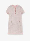 Valentino Womens Multicolor. Embellished Short-sleeves Woven Mini Dress