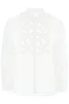 VALENTINO EMBROIDERED SHIRT IN COMPACT POP