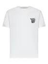 Valentino Cotton T-shirt With Vg Patch In White