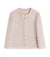 Valentino Garavani Embroidered Ribbon Tweed Jacket