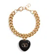 Valentino Garavani Coer Royal Bracelet Gold-coloured In In Metallic