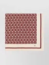 Valentino Garavani Women Toute La V Silk Scarf In Red