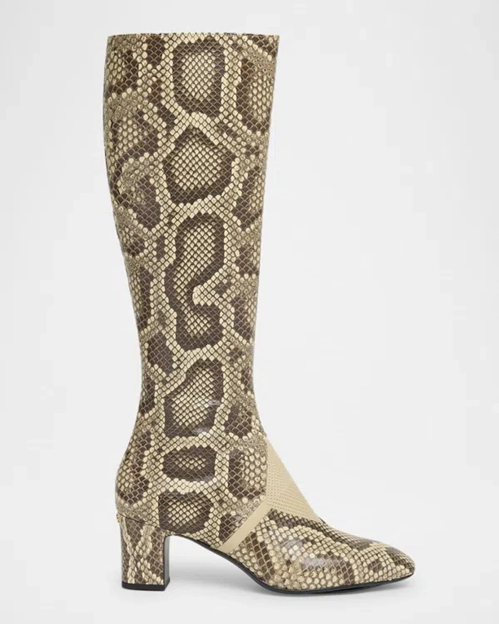 ブーツその他 VALENTINO EQUIVOQUE BOOTS Valentino Garavani Equivoque Tall Polka Dot Boots - Bergdorf