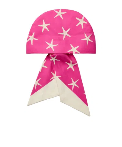 Valentino Garavani Escape Hair Band In Ivory/pink
