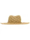 Valentino Natural Raffia Escape Hat In Neutrals