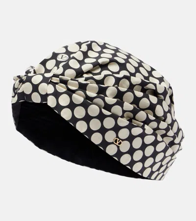 Valentino Garavani Haar-accessoire Plus De Pois Aus Baumwolle In White