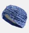 Valentino Escape Sequined Head Wrap