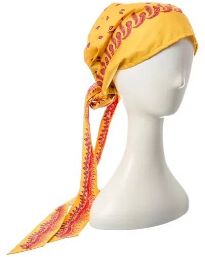 Valentino Garavani Valentino Escape Turban In Yellow