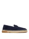 Valentino Leisure Flows Suede Espadrilles In Blue
