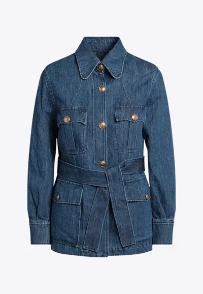 VALENTINO ESSENTIAL DENIM JACKET