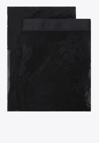 VALENTINO ESSENTIAL LACE TIGHTS
