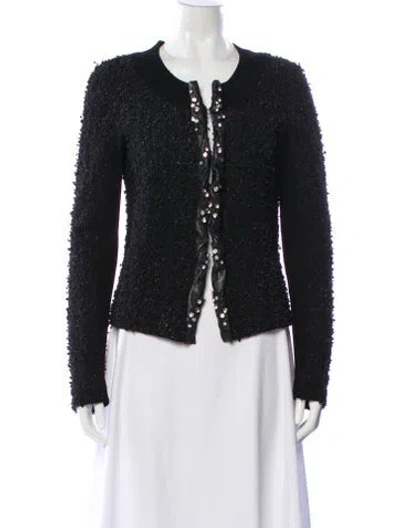 Pre-owned Valentino Evening Jacket In Black