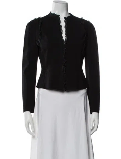Pre-owned Valentino Evening Jacket In Black