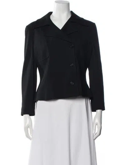 Pre-owned Valentino Evening Jacket In Black