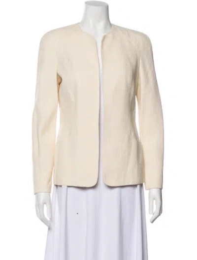 Pre-owned Valentino Evening Jacket In Neutral