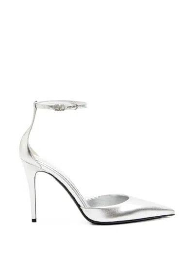Valentino Garavani Eveninglam Pumps In 100mm Laminated-nappa In Multi