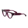 Valentino V-essential Iii Cat-eye Glasses In Purple
