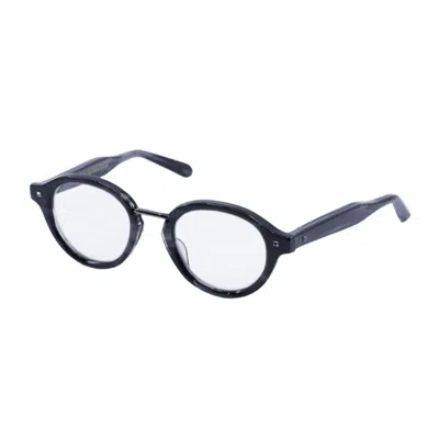 Valentino Garavani Eyeglasses Square Full Rim, Shiny Black Frame And Clear Demo Lens Lens Vlx-132-afb In Neutral