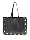 Valentino Nellcôte Large Tote Bag In Black