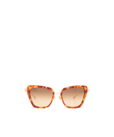 Valentino Eyewear Butterfly Frame Sunglasses