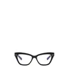 Valentino Eyewear Cat-eye Frame Glasses In Black