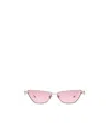 Valentino Eyewear Cat-eye Frame Sunglasses In Pink