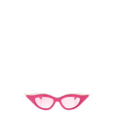 Valentino Eyewear Cat-eye Frame Sunglasses In Pink
