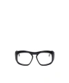 Valentino Eyewear Geometric Frame Glasses In Black