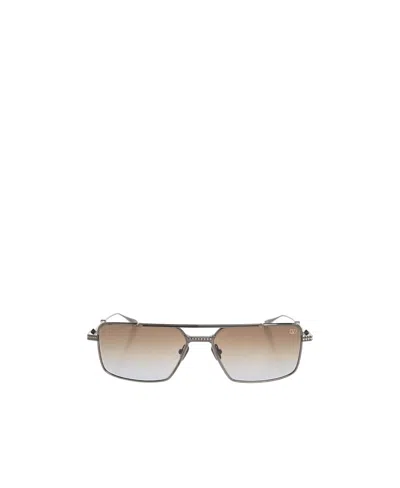Valentino Eyewear Rectangular Frame Sunglasses In Multicolor