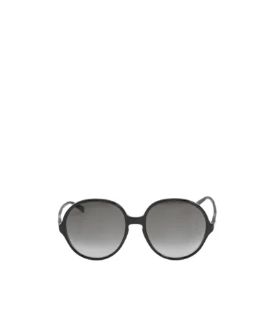 Valentino Eyewear Round Frame Sunglasses In Gray