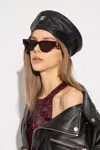Valentino Eyewear Sunglasses With Logo In Purple